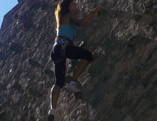  Ascend natural rock walls 